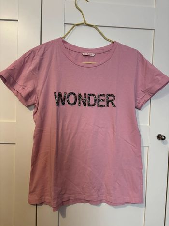 T-shirt Camaïeu rose taille M