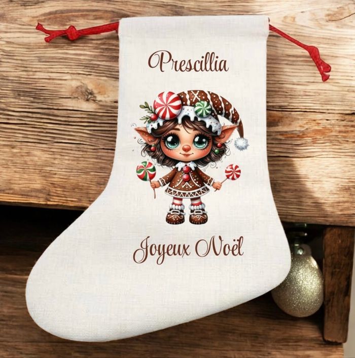 Chaussette de Noël personnalisée - photo numéro 8