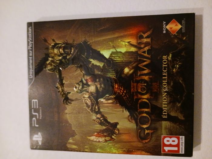 boitier nu sans disque god of war III edition collector PS3