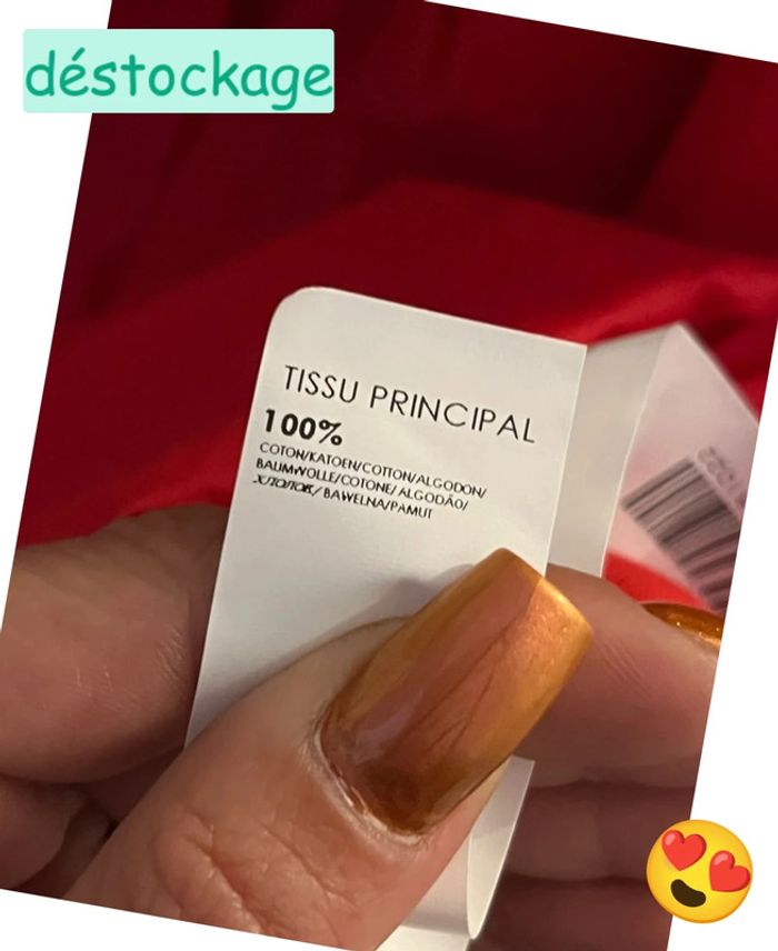 SOLDÉ - Robe boule bustier mini taille 34 - 100 % coton - photo numéro 8