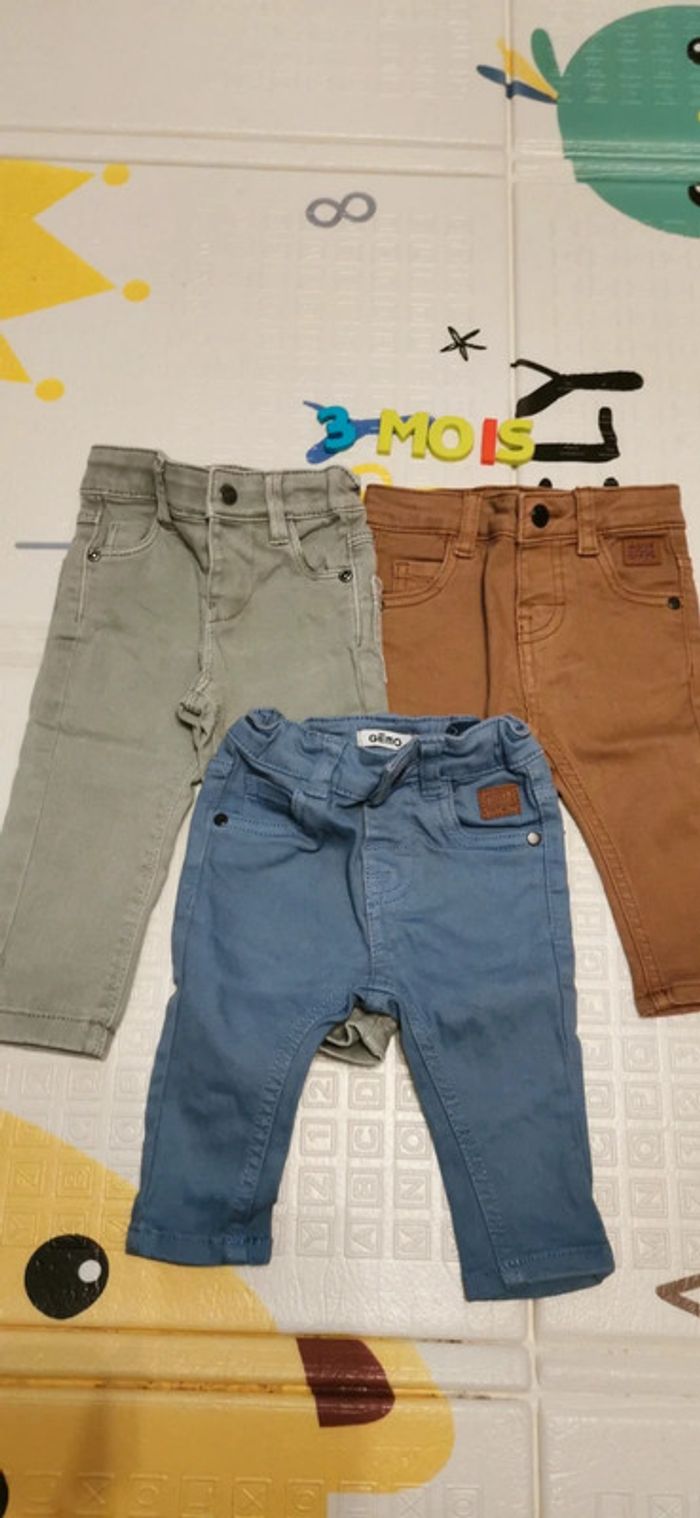 Lot 3 jeans 3 mois