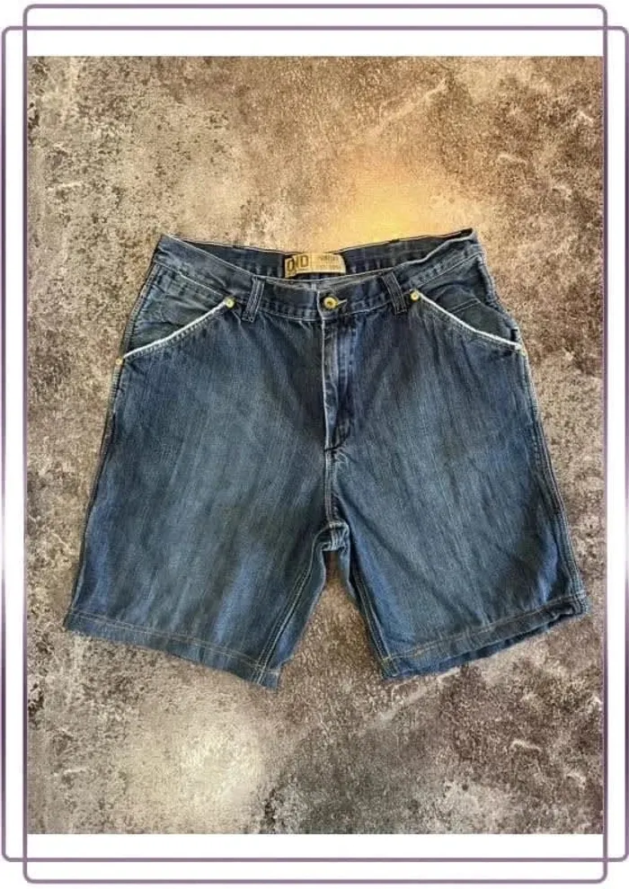 Short jean cargo homme Old navy 34x32 Pantaloncini carpentiere uomo Zimmermannsshorts Herren