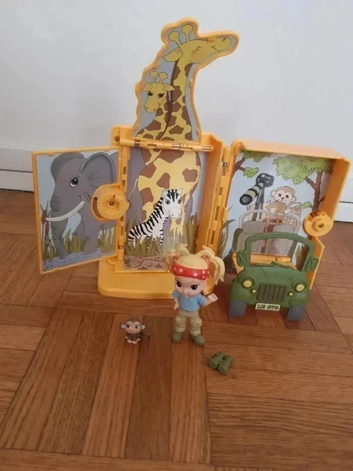 boite safari aventure jungle vintage