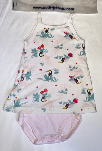 Robe body petit bateau  18 mois