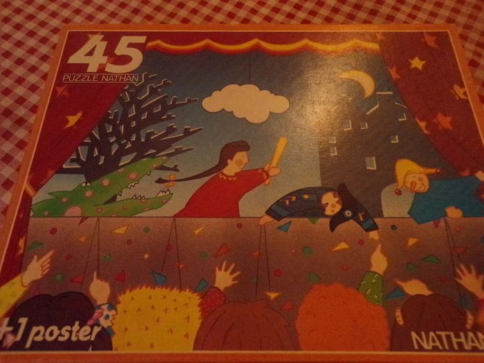 Puzzle 45 pieces +1 poster Nathan Complet