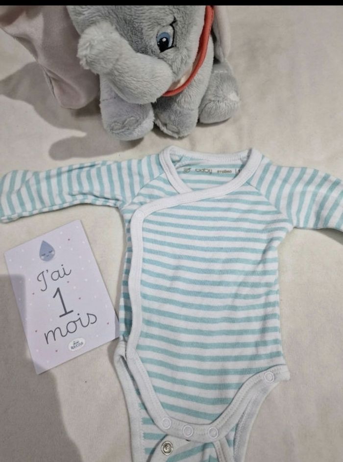 Lot pyjamas bodies - photo numéro 2