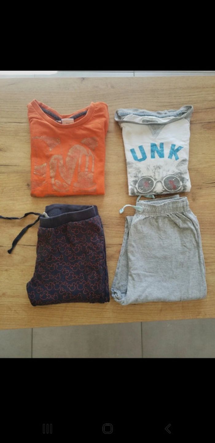 Lot pyjama coton