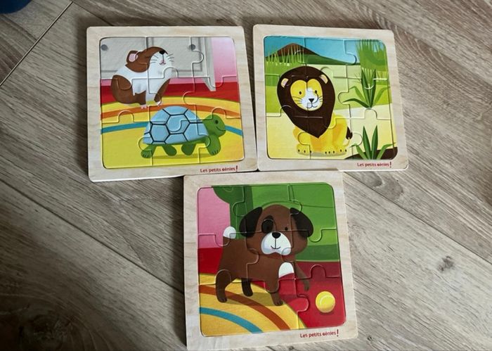 Lot puzzles enfant