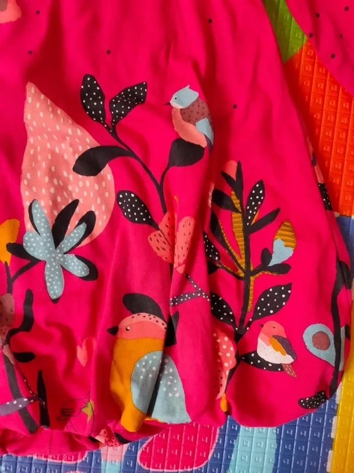 Robe fushia Catimini 18 mois - photo numéro 3