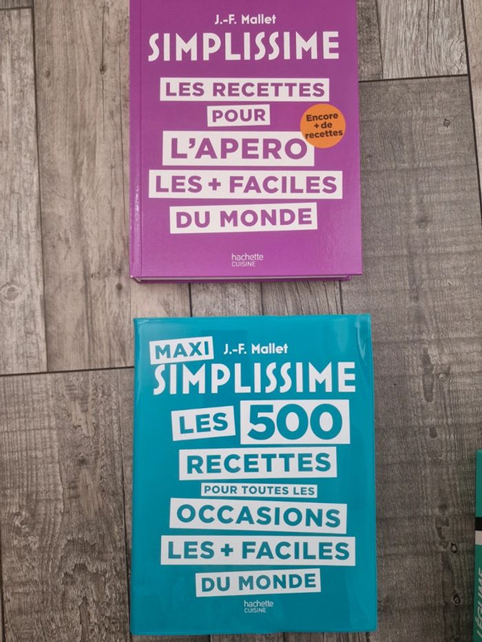 Lot de 2 livres simplissime