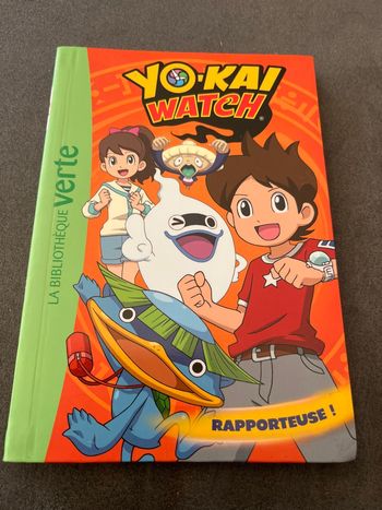Livre bibliothèque verte yo kai Watch tome 3