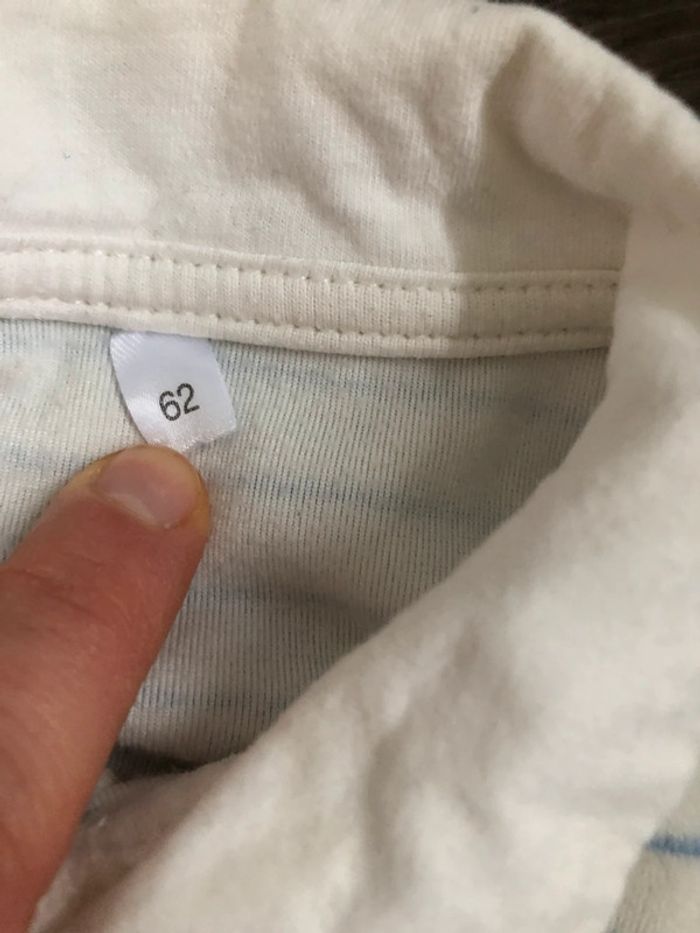 Pyjama en velours très doux 62 cm (environ 3 mois) Zeeman - photo numéro 5