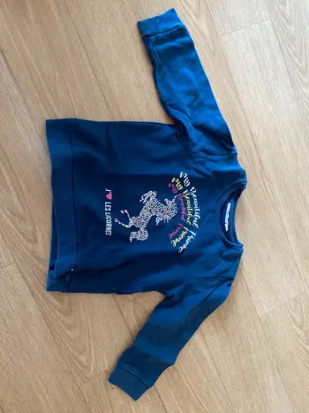 Sweat fille licorne