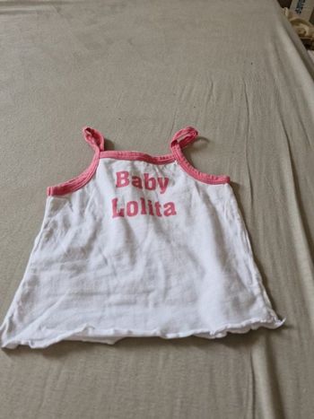 Débardeur taille 74