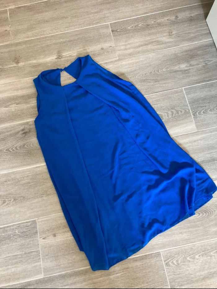 Robe légère bleu taille S