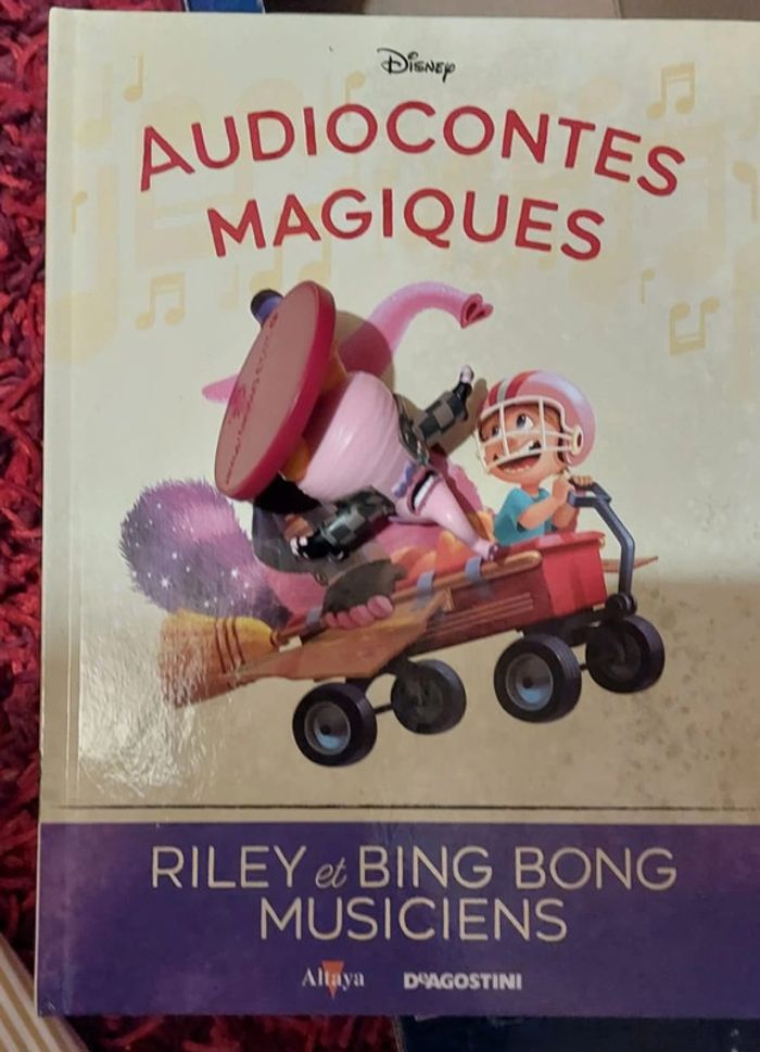 Riley et Bing bong numéro 120 collection audioconte magique
