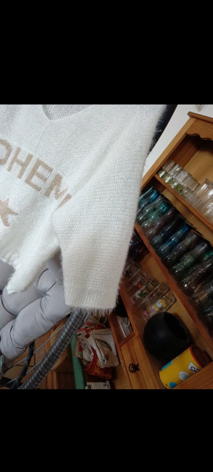 Pull tout doux bohème en TBE - photo numéro 3