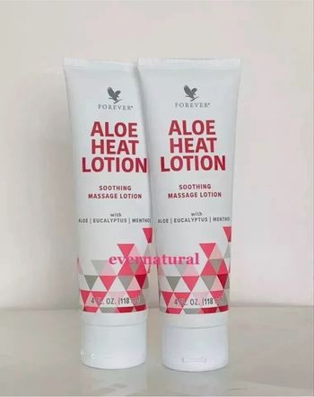 Forever Lot 2x aloe heat lotion