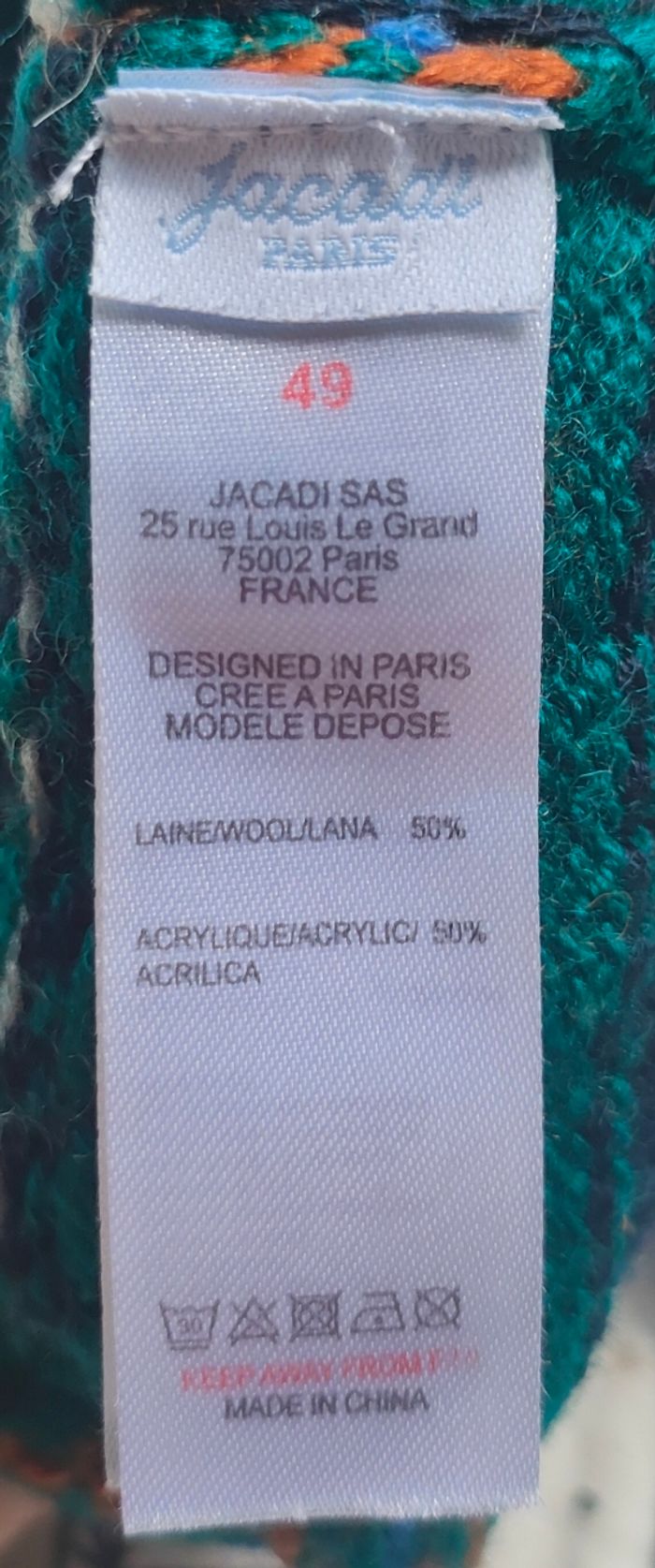 Bonnet Jacadi taille 49 - photo numéro 3