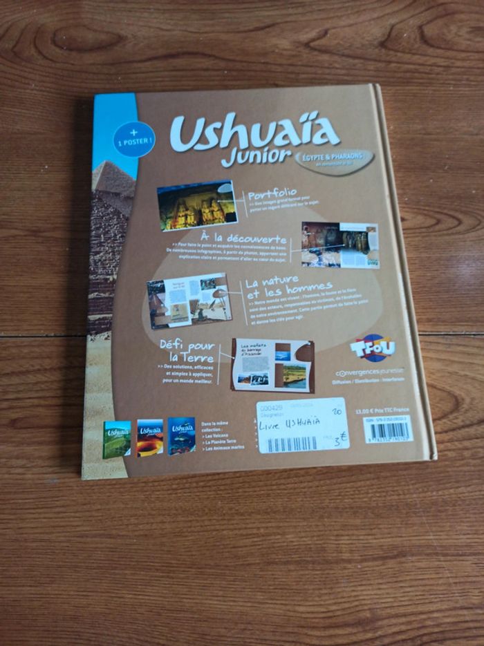 Livre Ushuaia junior Egypte - photo numéro 2