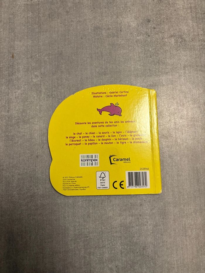 Livre cartonné, flippe le dauphin - photo numéro 3
