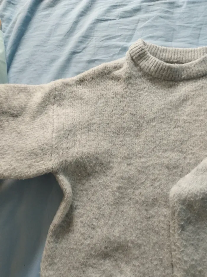 Pull gris - photo numéro 5