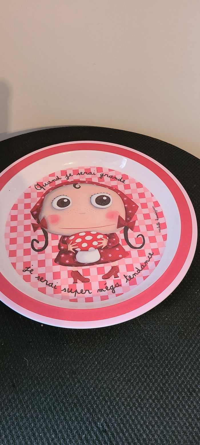 Super Méga Tendance - Quand je serai grand(e) assiette enfant - photo numéro 4