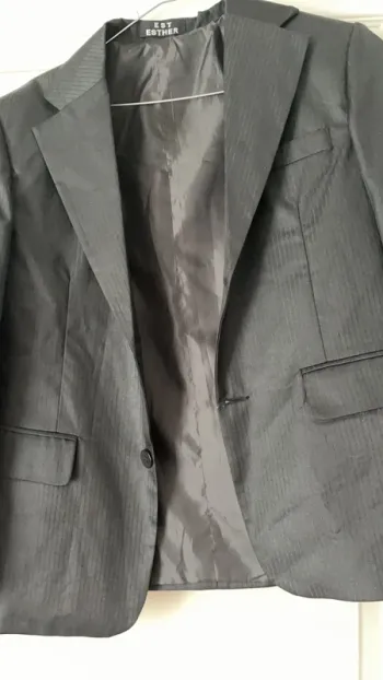 Blazer chic noir cérémonie