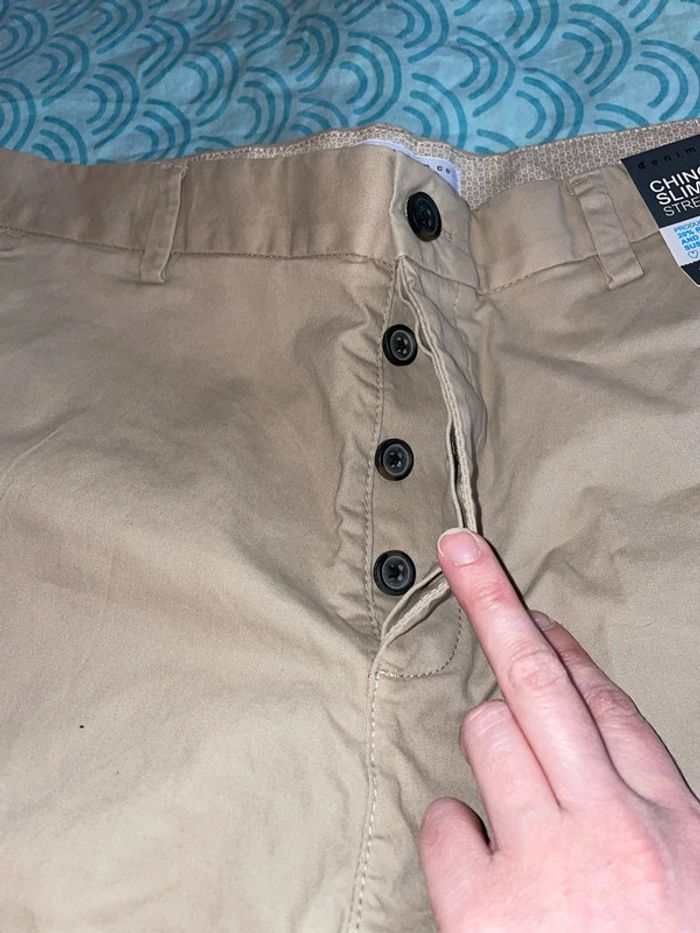 Pantalon Chino Slim - photo numéro 3