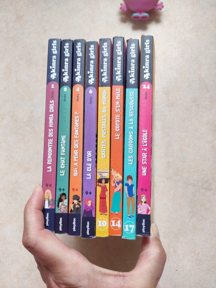 Lot 8 livres Kinra Girls – Play Bac 📚 Numéros 1/2/4/6/10/14/17/24 - photo numéro 5