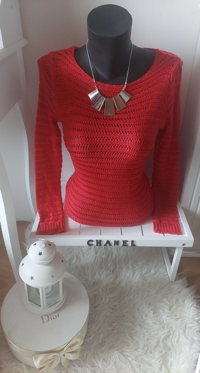 Pull maille framboise T1 Women Only TBE 👄