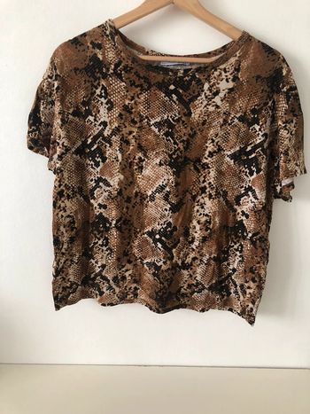 Haut Zara motif serpent