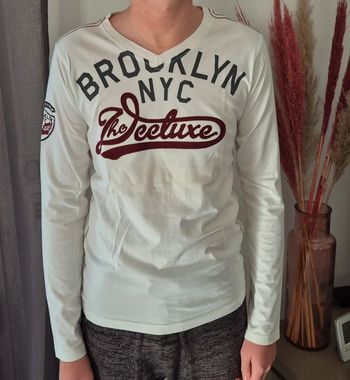 Tee-shirt à manches longues col V Taille S