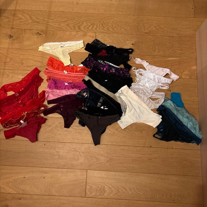 Lot string/tanga/culotte
