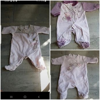 Lot pyjama 1 mois