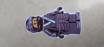 Ninjago sticker mural