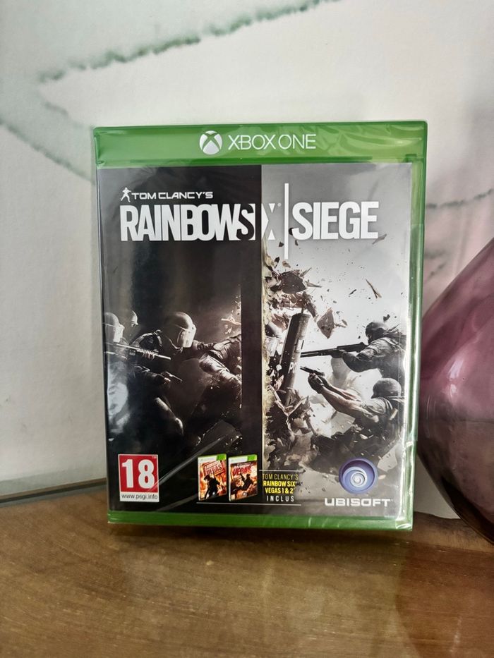 Jeu xbox one rainbow six siege