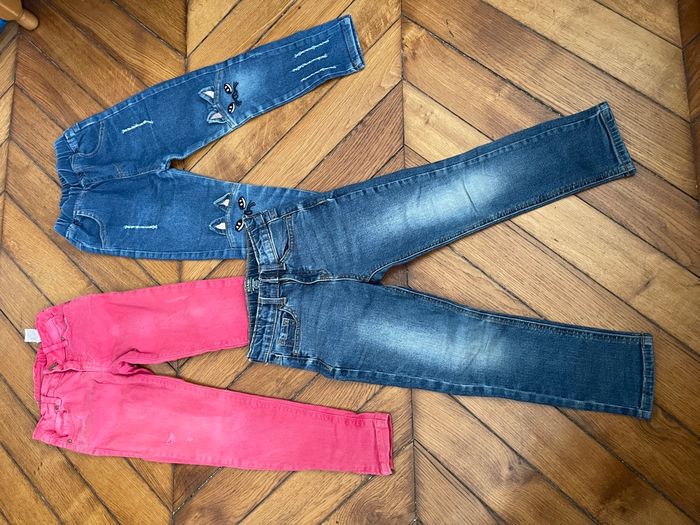 Lot de jeans fille