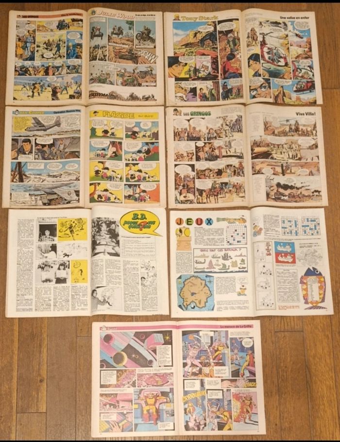 Lot de 7 anciens magazines Super As + superJ 1979/1980 Vintage - photo numéro 8