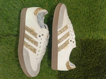 Adidas Samba blanches et dorées taille 39 1/3