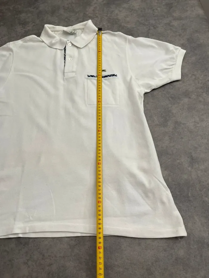 Polo Lacoste blanc - photo numéro 3