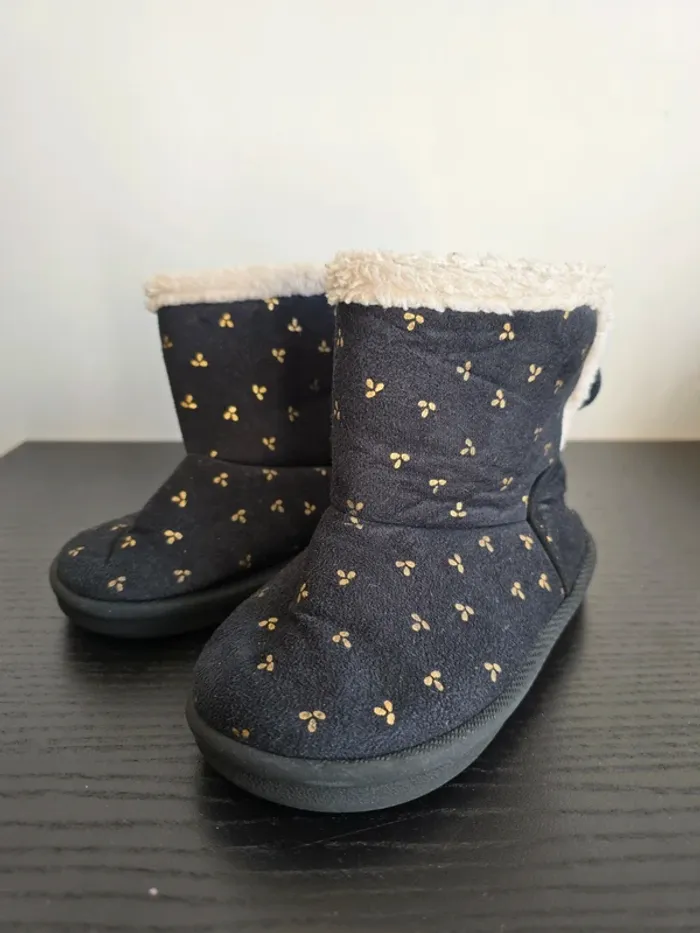 bottine noire Lulu castagnette