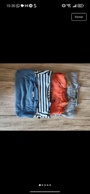 Lot de 4 pulls 24 mois