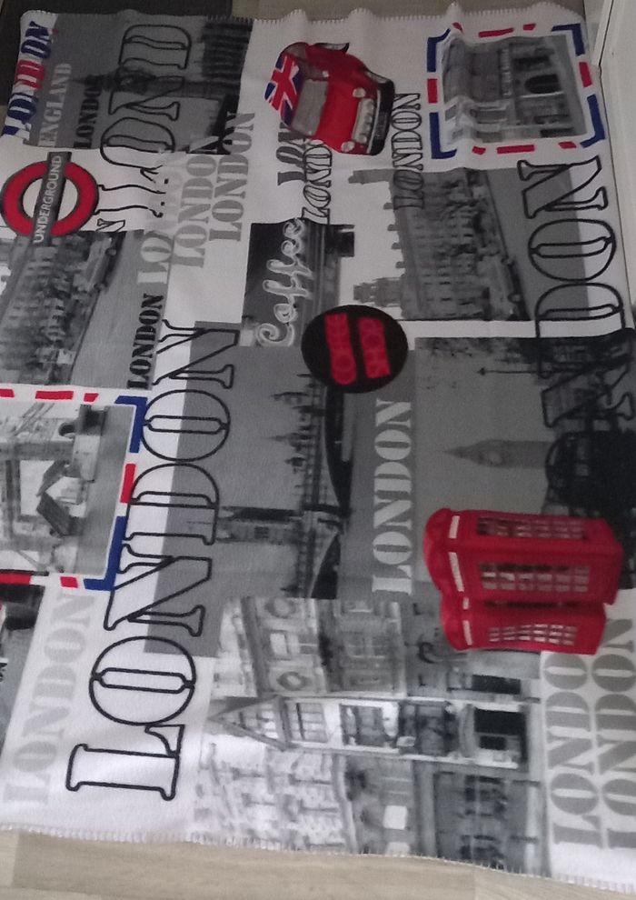 Plaid polaire angleterre