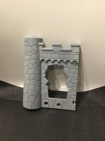 Playmobil mur droite château 6697 moyen âge pièces détachées