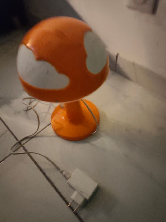 Lampe Ikea Skojig Cloud Orange Vintage Henrik Preutz enfant 2011 - photo numéro 4