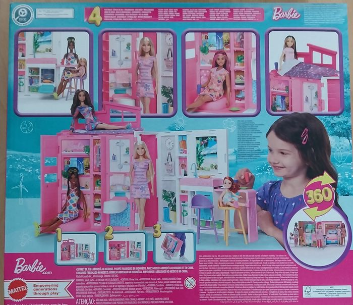 Maison transportable Barbie - photo numéro 2
