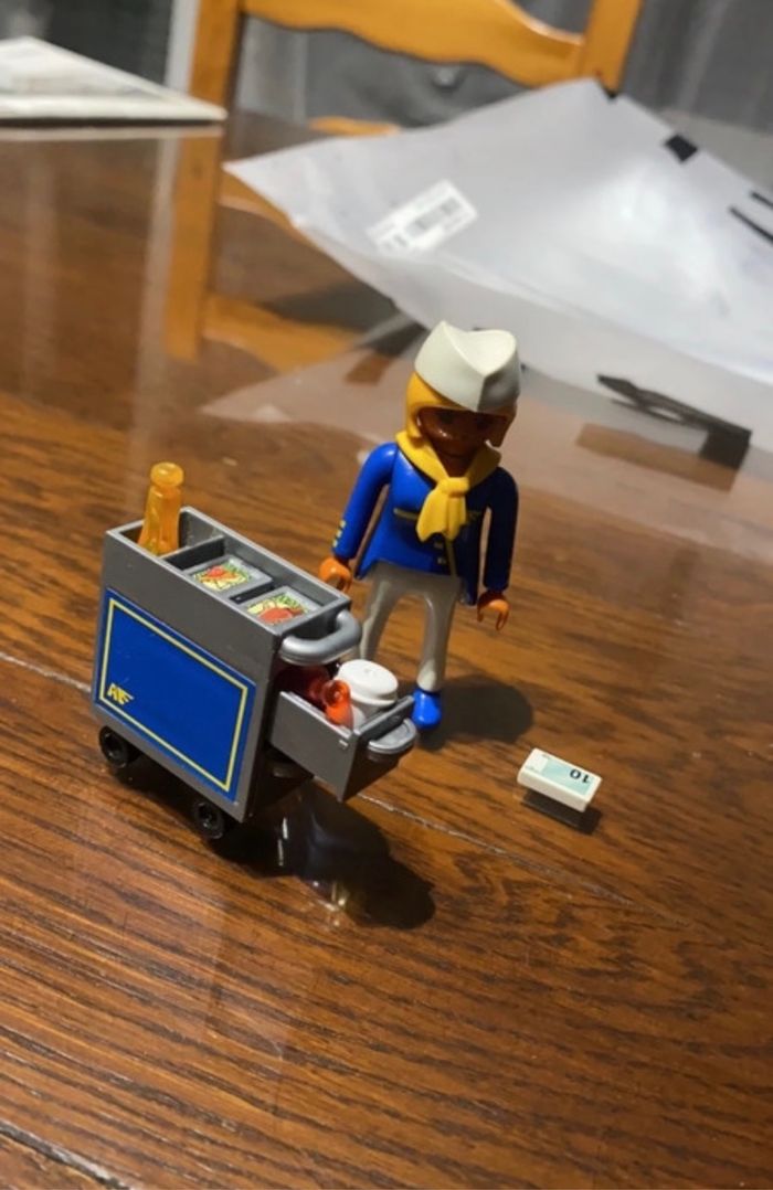 Hôtesse de l’air playmobil