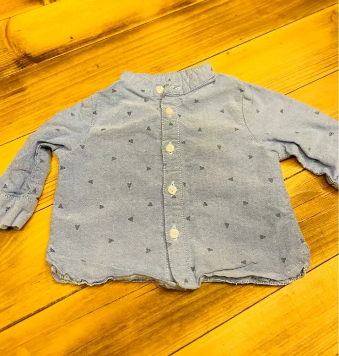 Joli lot marinière chemise et sarouel 3 mois - photo numéro 2