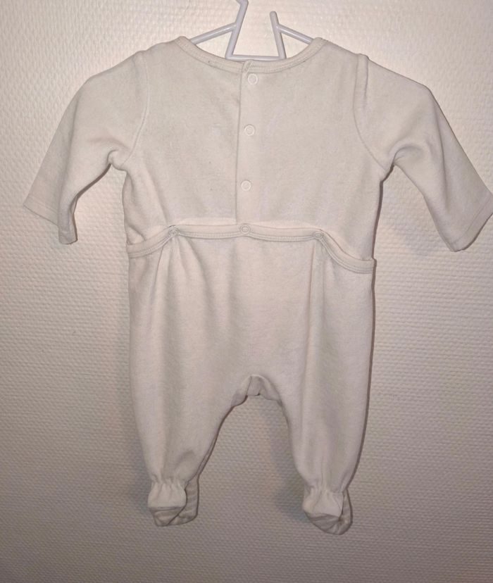 Pyjama velours sergent major 3 mois - photo numéro 3